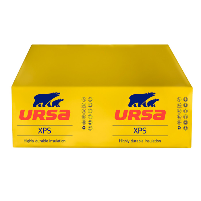 Утеплитель Урса XPS ПРОФ 500 80х600х2500